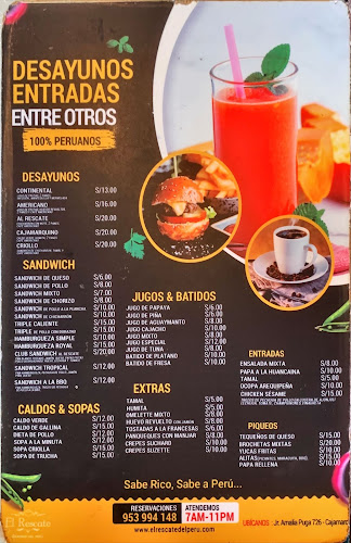 Opinii despre El Rescate Restaurant în Cajamarca - Gastronomía y hostelería