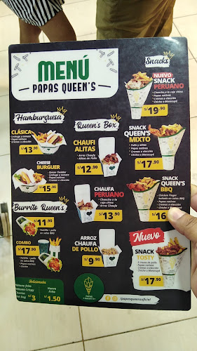 Opinii despre Papas Queen's în Lima - Gastronomía y hostelería
