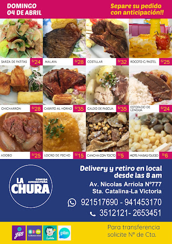 La Chura Restaurante Arequipeño - La Victoria