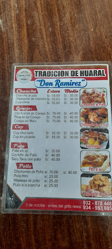 TRADICIÓN DE HUARAL DE MAX - Gastronomía y hostelería
