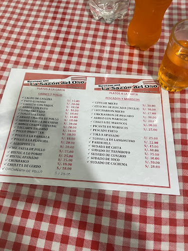 Opinii despre La Sazón Del Oso în Pacasmayo - Gastronomía y hostelería