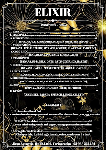 Elixir restaurante veggy & vegan