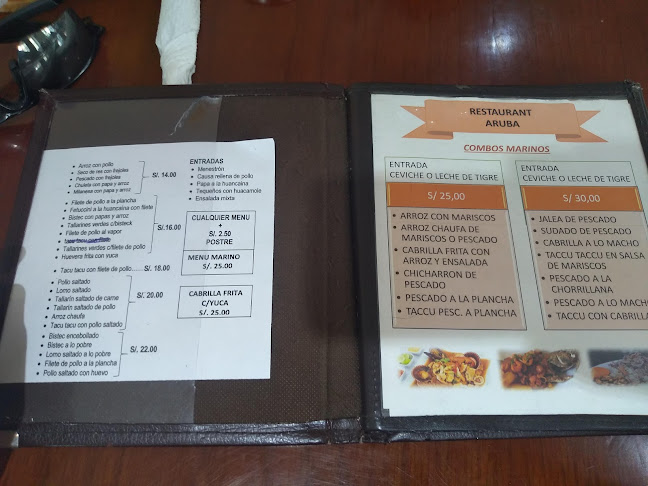 Opinii despre Restaurante Aruba în San Miguel - Gastronomía y hostelería