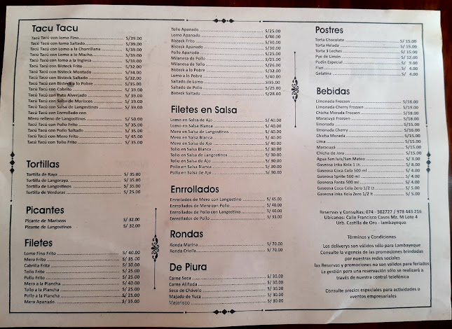 Opinii despre Restaurante Di Limon în Lambayeque - Gastronomía y hostelería