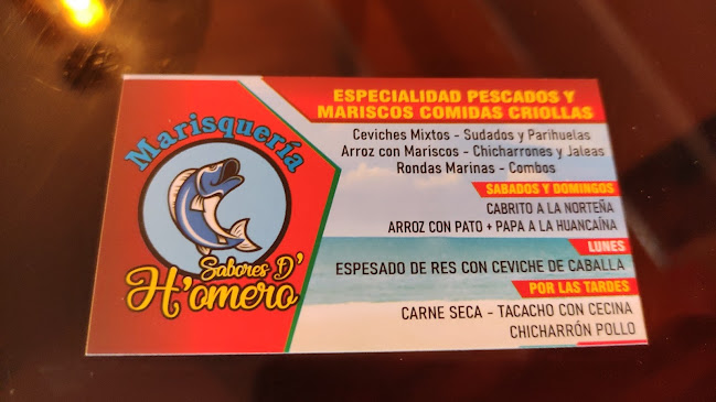 Marisquería Sabores D' Homero
