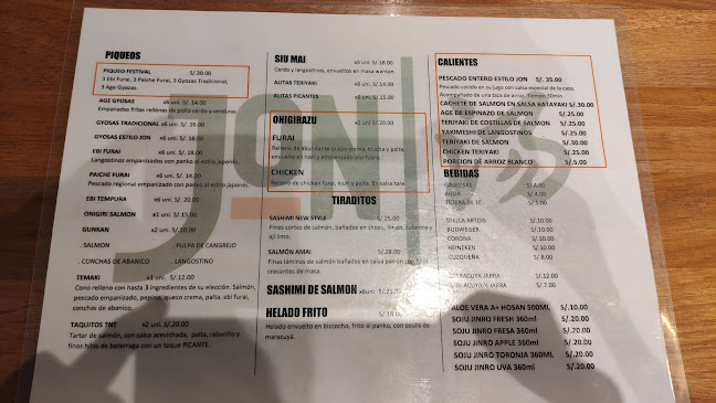 Jon Restaurante Sushi Pucallpa - Pucallpa
