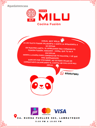 CHIFA MILU Comida Peruana - China