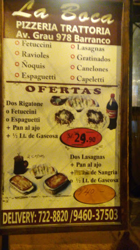 Opinii despre La Boca Pizzeria Trataria în Cercado de Lima - Gastronomía y hostelería