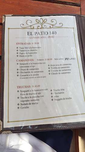 Comentarii opinii despre El Patio 140