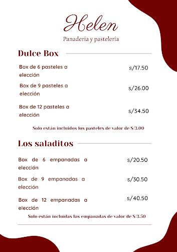 Panaderia Pasteleria Helen I S.R.L - Gastronomía y hostelería