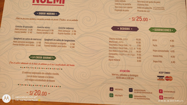 El Ceviche de Noemí y Flor