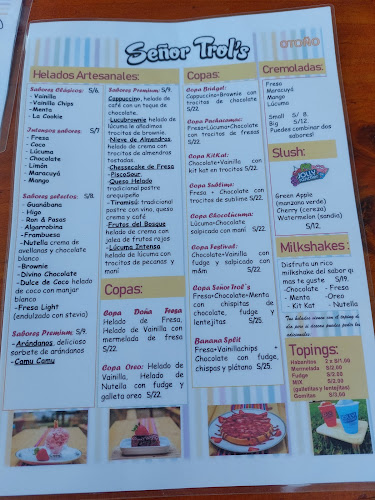 Helados Artesanales Señor Trol's - Pachacamac