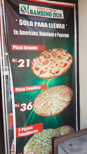 Opinii despre Pizzas & Pastas Bambino Due în Jesús María - Gastronomía y hostelería