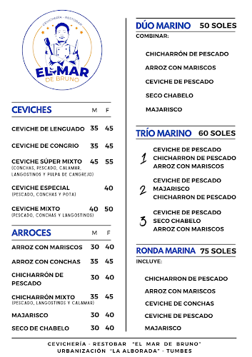 Cevichería - Restobar "El Mar de Bruno"