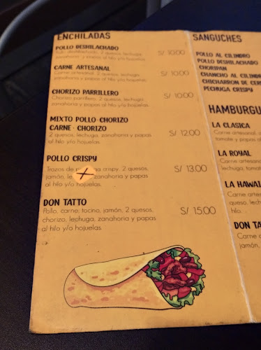 Opinii despre Heladeria y Fast Food Don Tatto în Lima - Gastronomía y hostelería