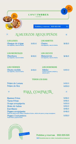 Costumbres - Restaurante Arequipeño - Yanahuara