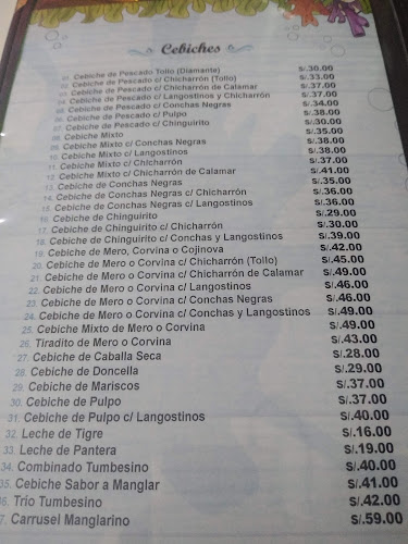 Restaurante Los Manglares De Tumbes - Gastronomía y hostelería