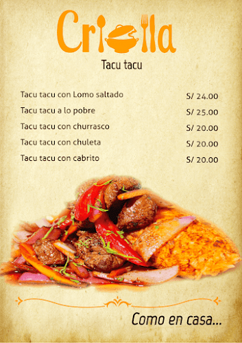 Opinii despre Criolla Restaurante în Nuevo Chimbote - Gastronomía y hostelería