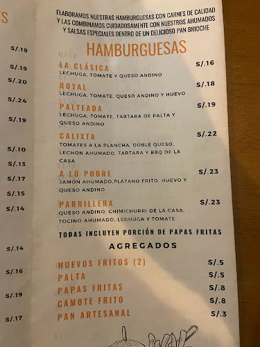 Taberna Calixto casual food