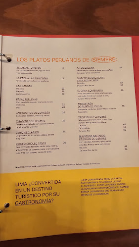 Opinii despre Tanta San Isidro în San Isidro - Gastronomía y hostelería