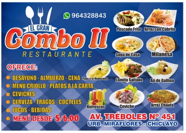 Opinii despre El Gran Combo în Chiclayo - Gastronomía y hostelería