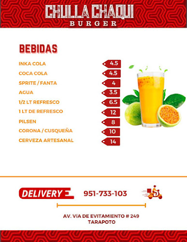 CHULLACHAQUI Burguer - Tarapoto