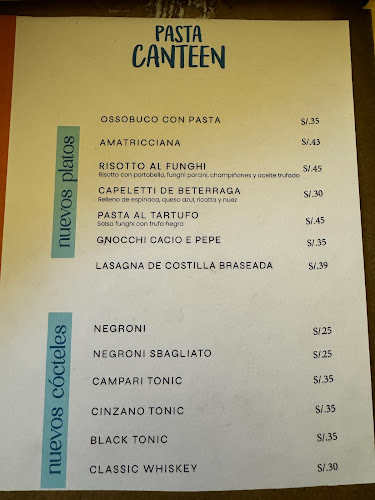 Pasta Canteen - Gastronomía y hostelería