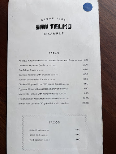 Opinii despre San Telmo în San Isidro - Gastronomía y hostelería
