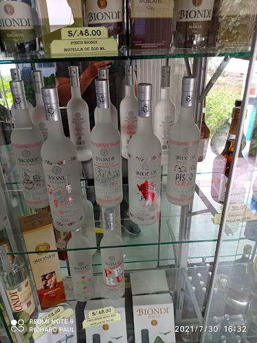 Tienda Pisco Biondi - Moquegua