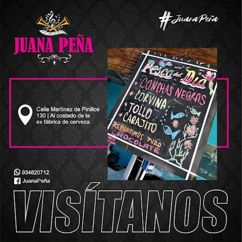 Comentarii opinii despre Juana Peña - Cevichería - Restaurante