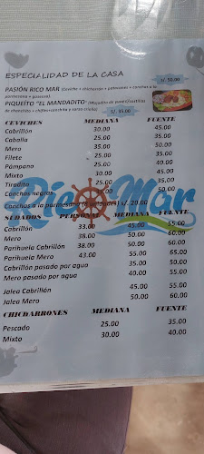Opinii despre Restaurant RICO MAR în Sechura - Gastronomía y hostelería