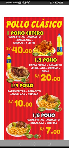 Pollos a la Brasa " La Granjita". - Gastronomía y hostelería