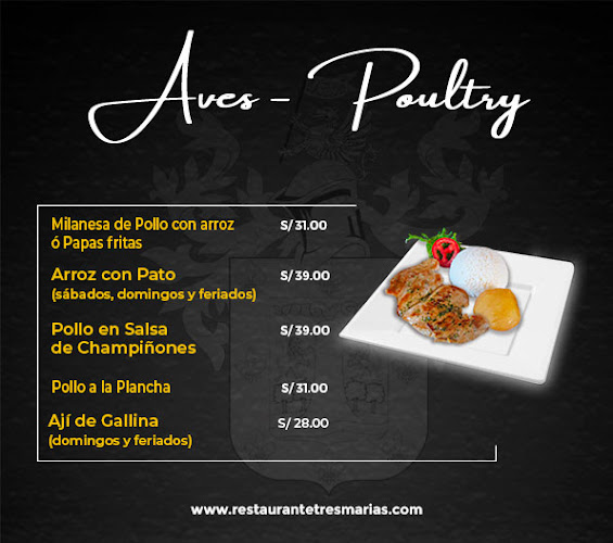 Restaurante Turístico Tres Marías - Santiago de Surco