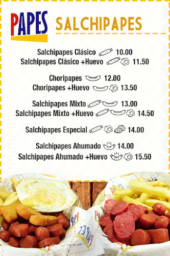PAPES - Hamburguesas, Salchipapas, Pizzas