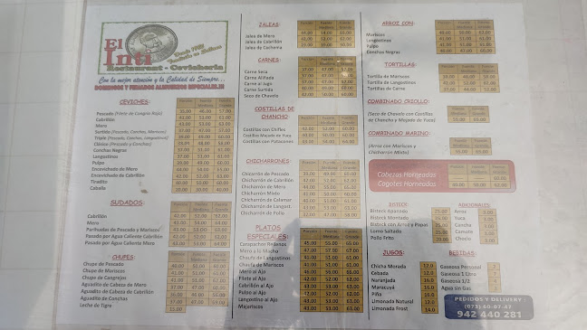 Restaurant-Cevicheria "El Inti"