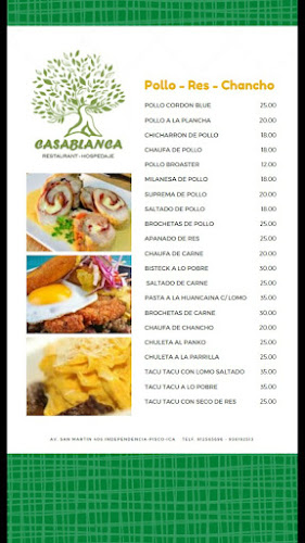 Casablanca Hospedaje Restaurante