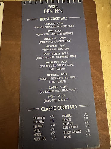 Opinii despre Pasta Canteen în Arequipa - Gastronomía y hostelería