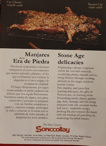 Sonccollay Pre Inka Cuisine