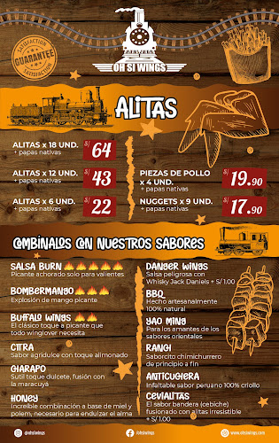 Oh! Sí Wings Alitas