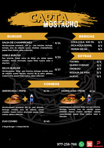 Mostacho Burger Grill