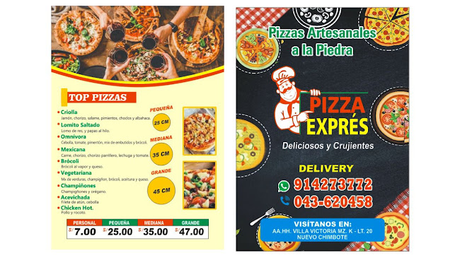 Opinii despre Pizzería Exprés (Villa Victoria) în Nuevo Chimbote - Gastronomía y hostelería