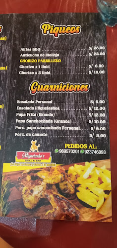 Miguelasho's - GRILL & BAR - Víctor Larco Herrera