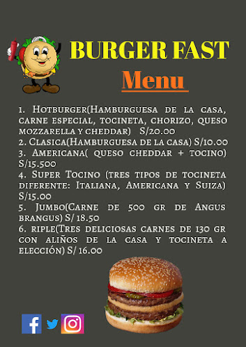 BURGER FAST - Gastronomía y hostelería