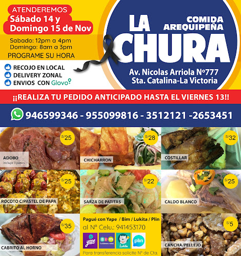 La Chura Restaurante Arequipeño - Gastronomía y hostelería