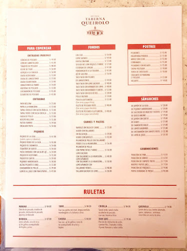 Comentarii opinii despre Antigua Taberna Queirolo