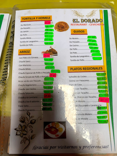 Restauran Cevicheria El Dorado - Gastronomía y hostelería