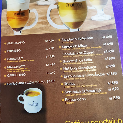 Juguería Café Frutimix - Ayacucho