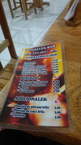 Opinii despre Pucallpa Bar and Gril în Pucallpa - Gastronomía y hostelería
