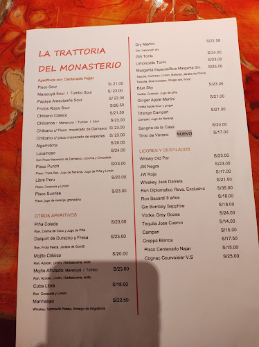 Opinii despre Claustro în Arequipa - Gastronomía y hostelería