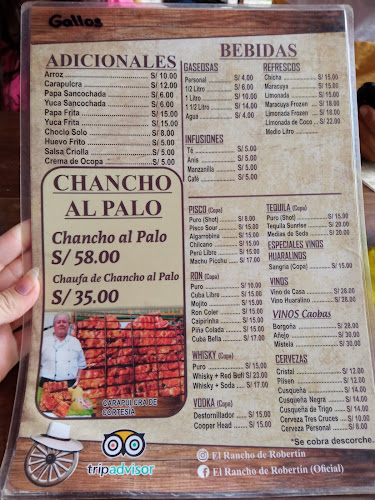 El Rancho de Robertin - Gastronomía y hostelería